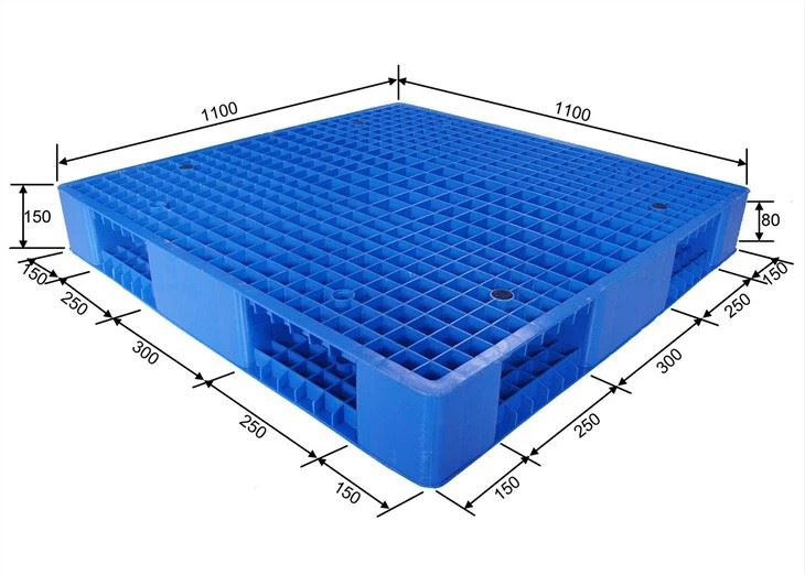 Heavy Duty Grid Double Sided Plastic Pallet