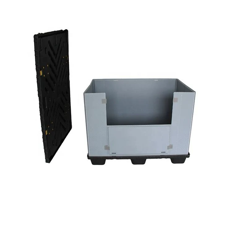 Hdpe פלסטיק PP מתקפל תיבת אחסון שרוול משטחים